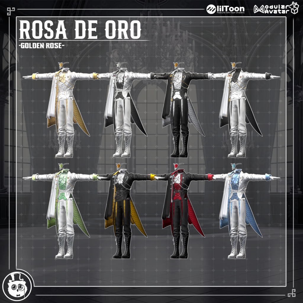 【 10Avatars 】---ROSA DE ORO---
