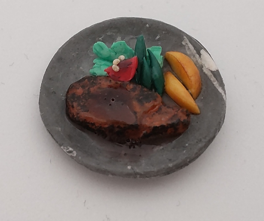 ☆ミニチュアフード☆ステーキ☆