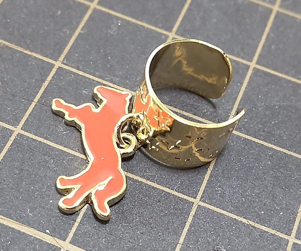 ウマ娘イメージのイヤーカフス