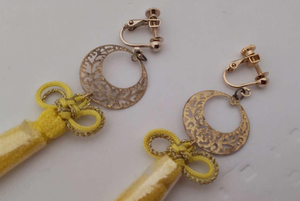 刀剣乱舞イメージ/小狐丸イヤリング