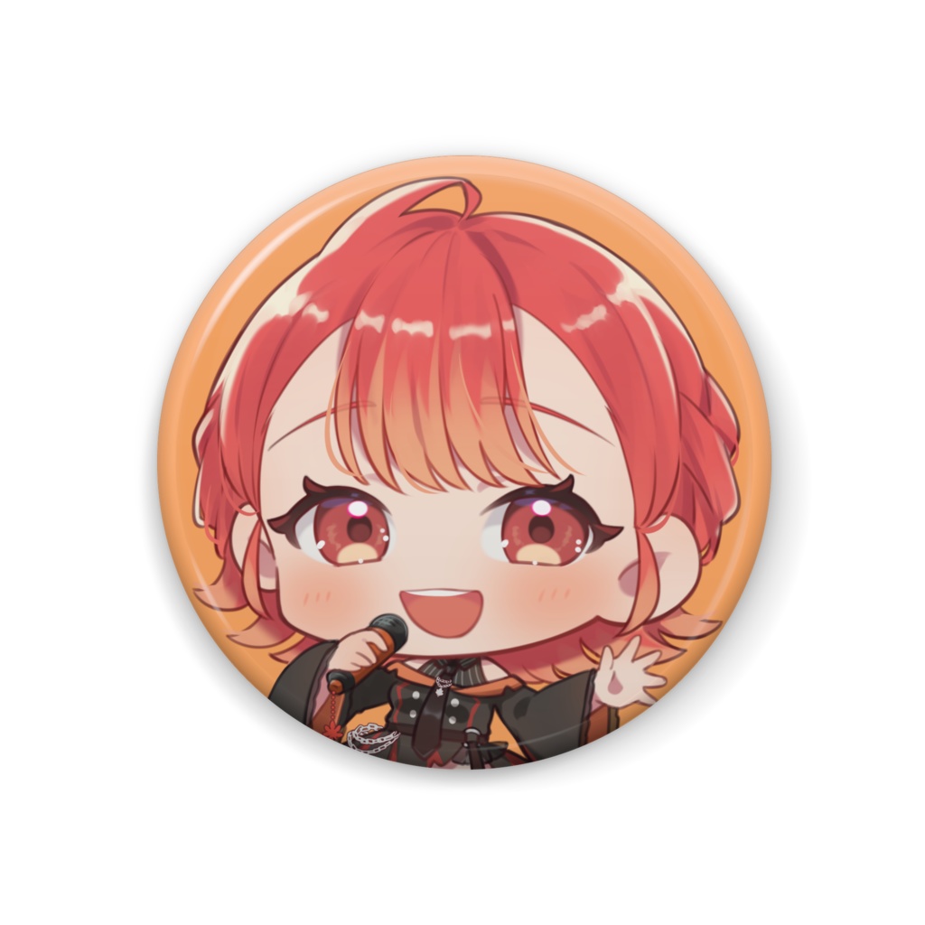 紅葉丸ライブ衣装ミニキャラ缶バッチ①