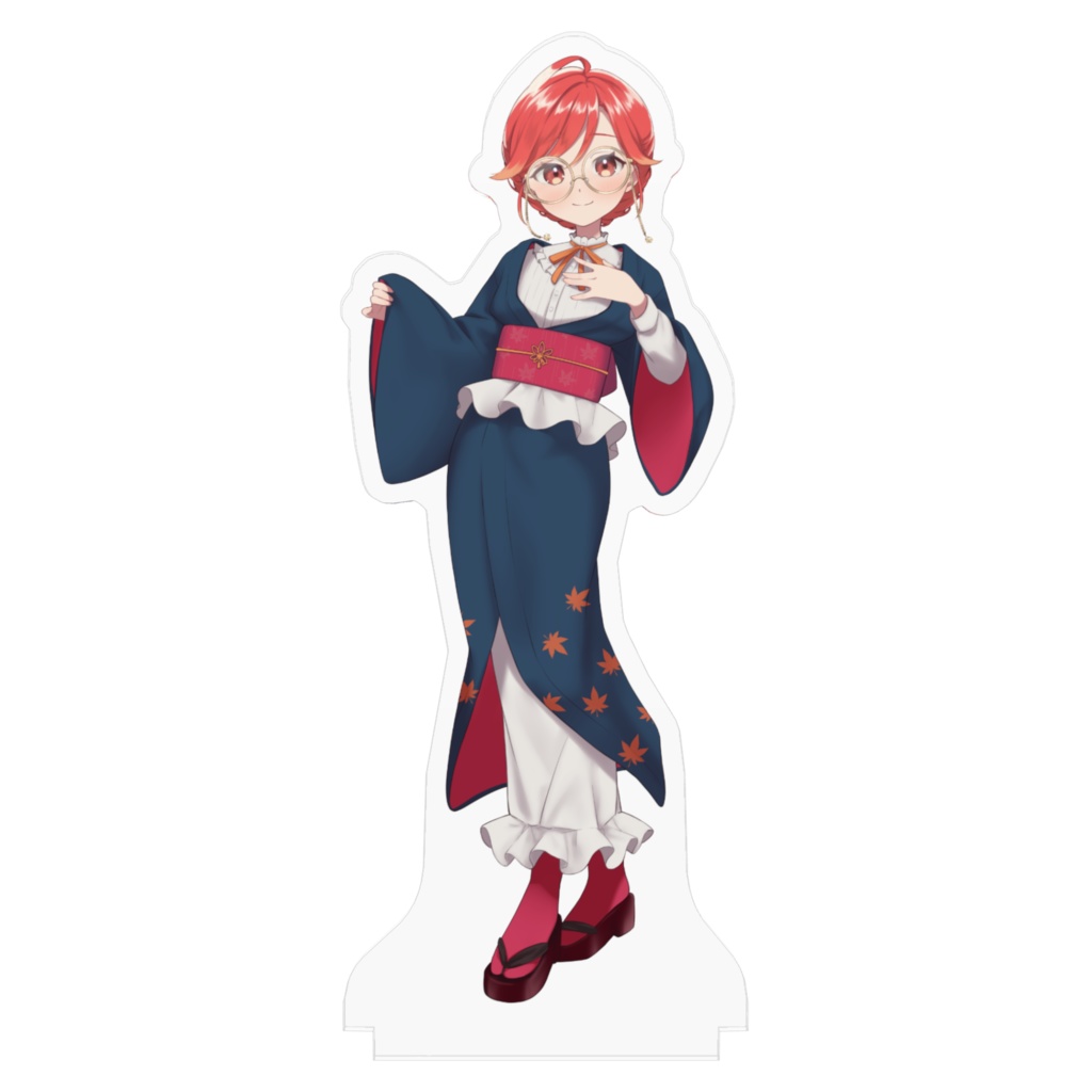 紅葉丸の和服衣装キービジュA アクリルスタンド