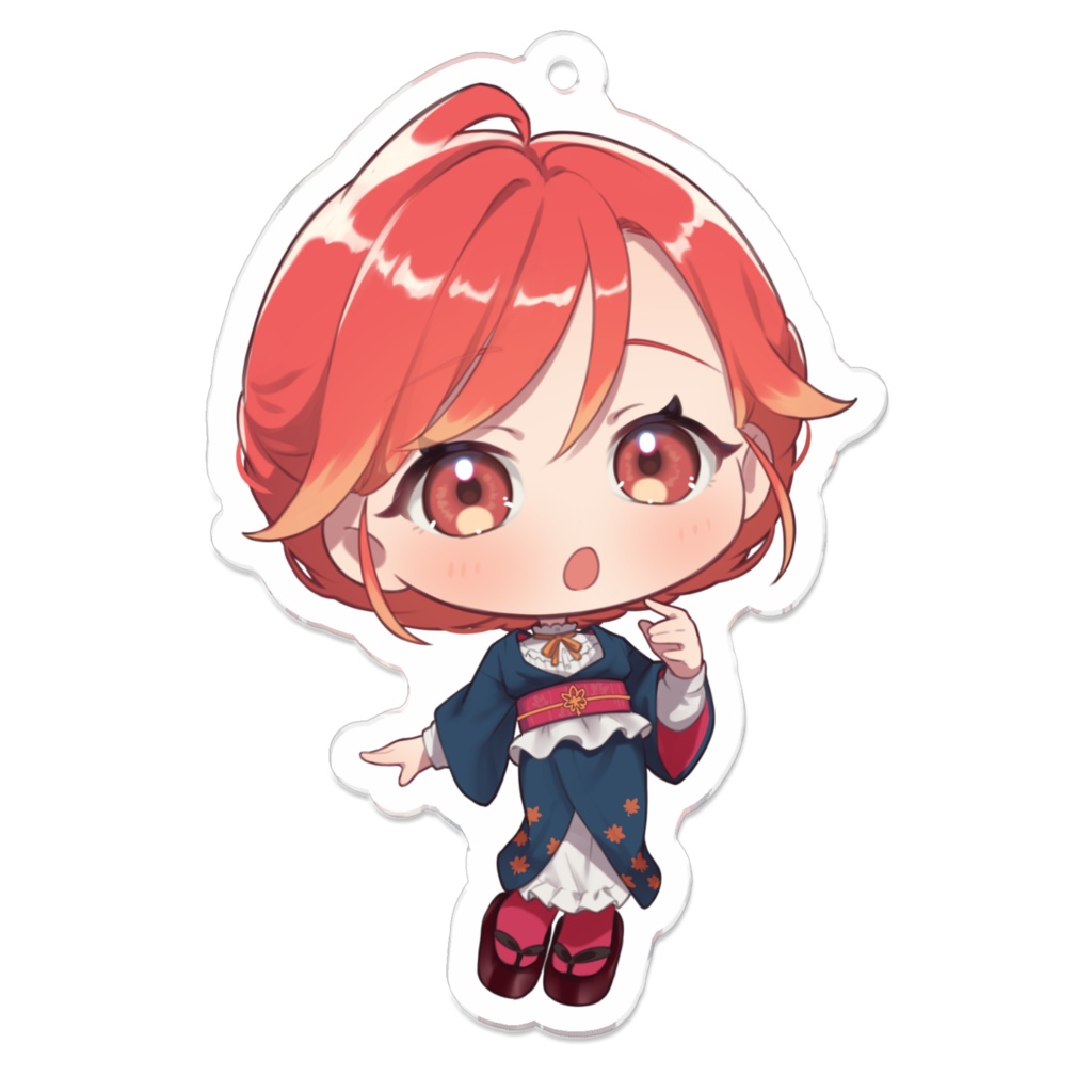 紅葉丸和服衣装A ミニキャラキーホルダー①