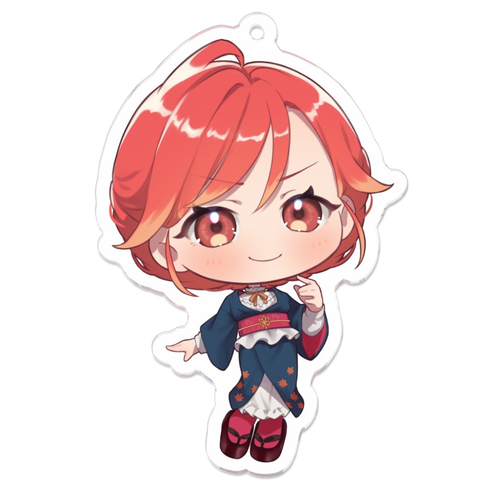 紅葉丸和服衣装A ミニキャラキーホルダー⑤