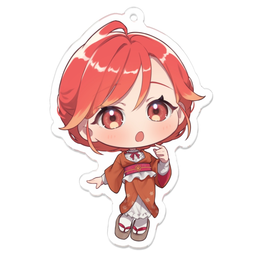 紅葉丸和服衣装B ミニキャラキーホルダー①