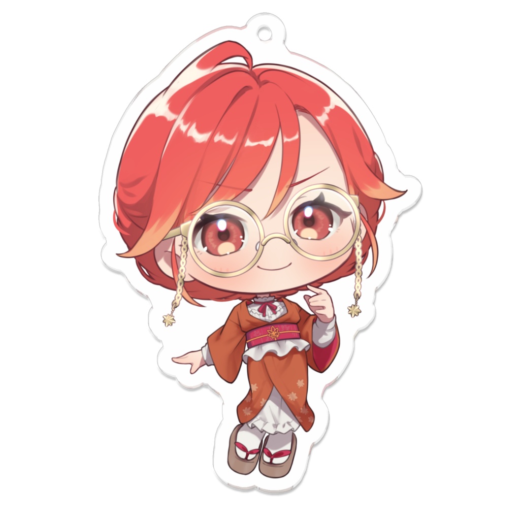 紅葉丸和服衣装B ミニキャラキーホルダー⑥