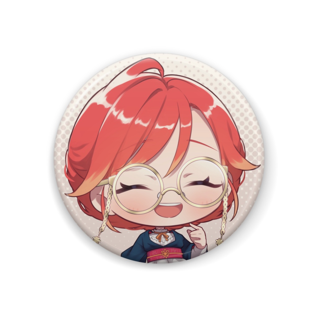 紅葉丸和服衣装A ミニキャラ缶バッチ④