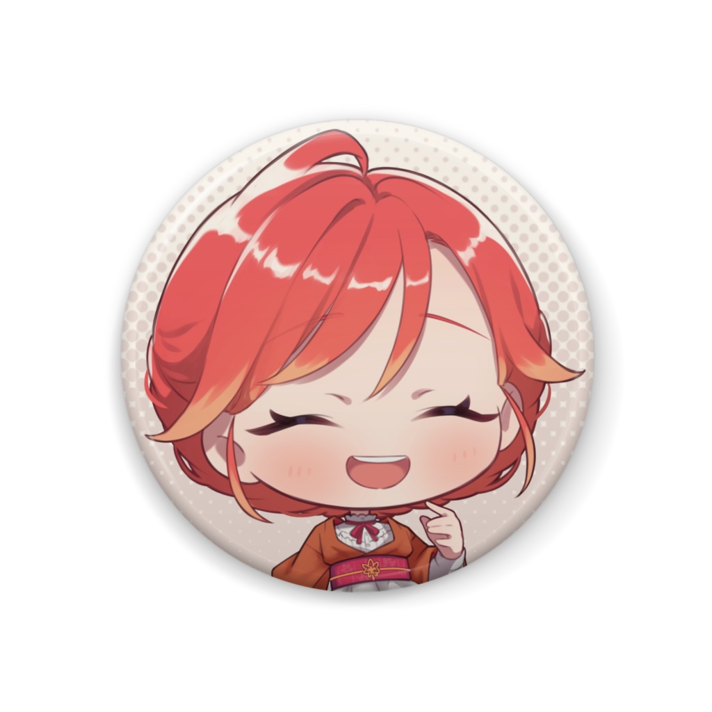 紅葉丸和服衣装B ミニキャラ缶バッチ③