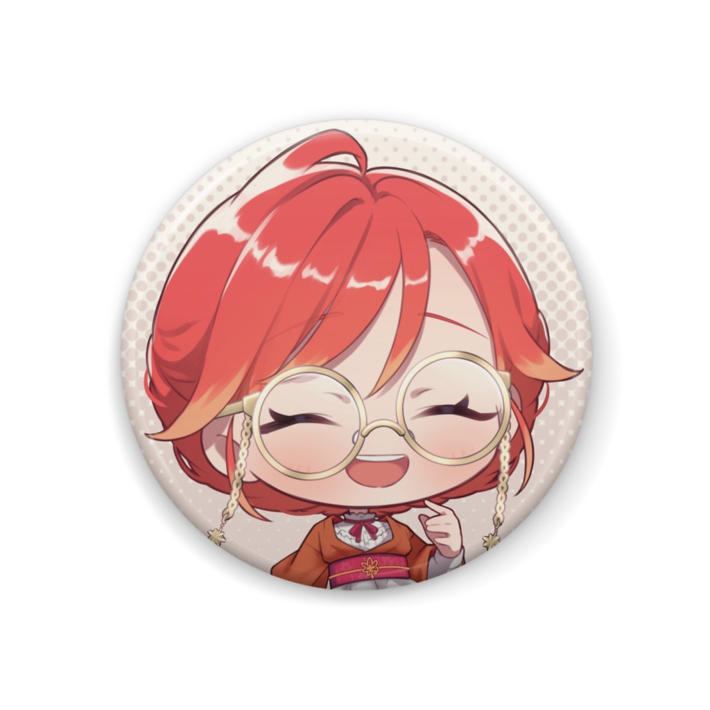 紅葉丸和服衣装B ミニキャラ缶バッチ④