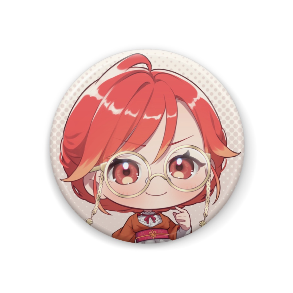 紅葉丸和服衣装B ミニキャラ缶バッチ⑥