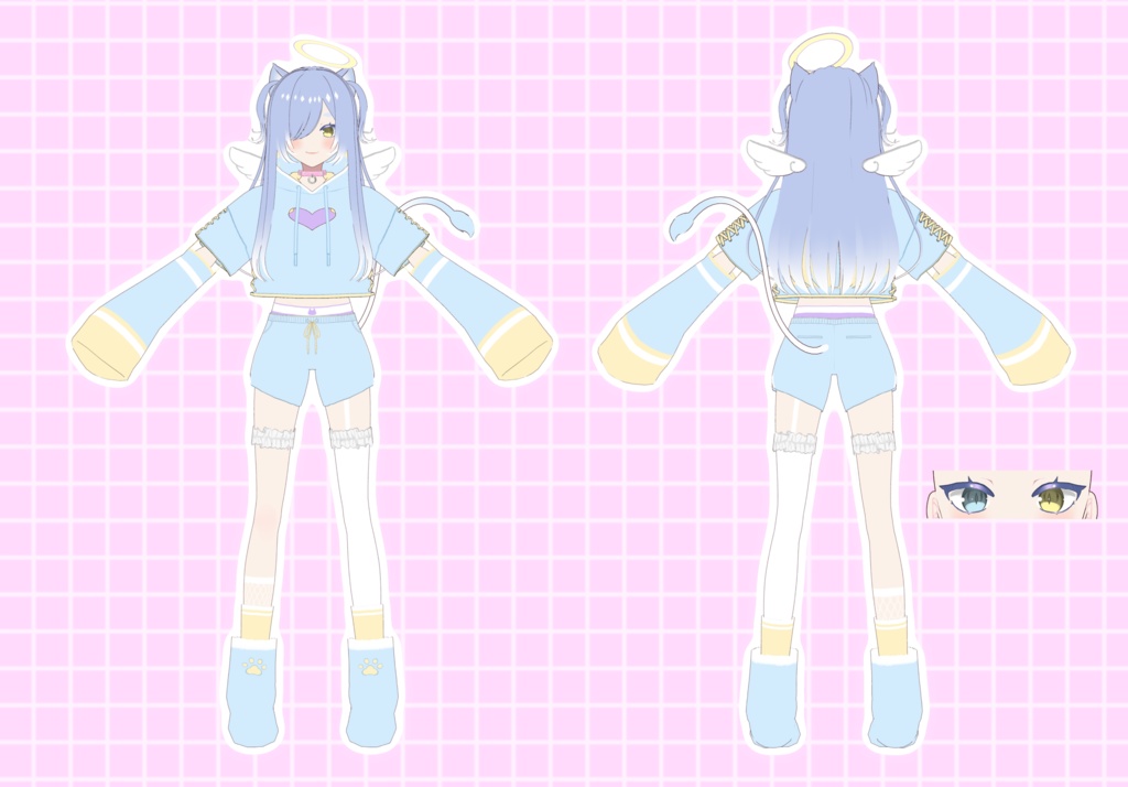 【vroid】 3Dモデル