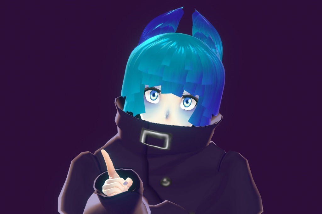 [Vroid] blue eyes