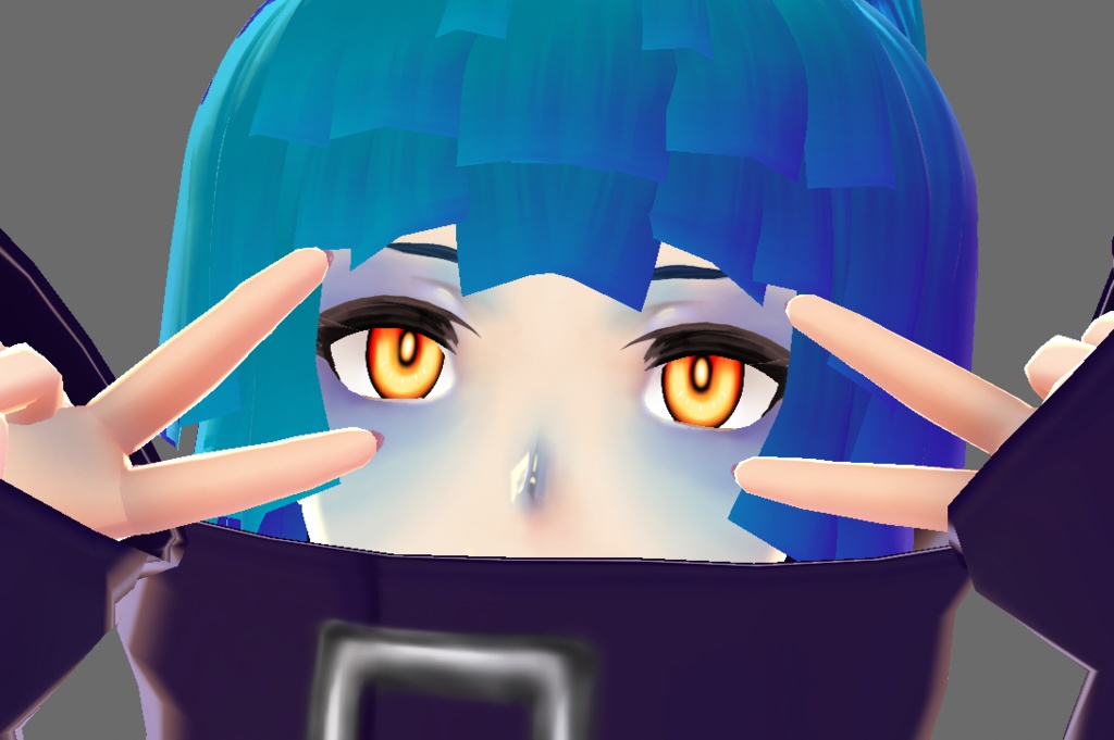 [Vroid] Flame eyes