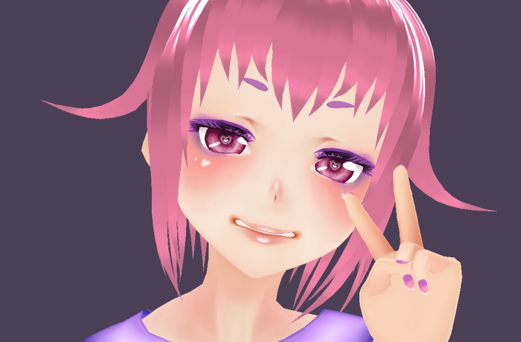 [Vroid] Heart Eyes V.2