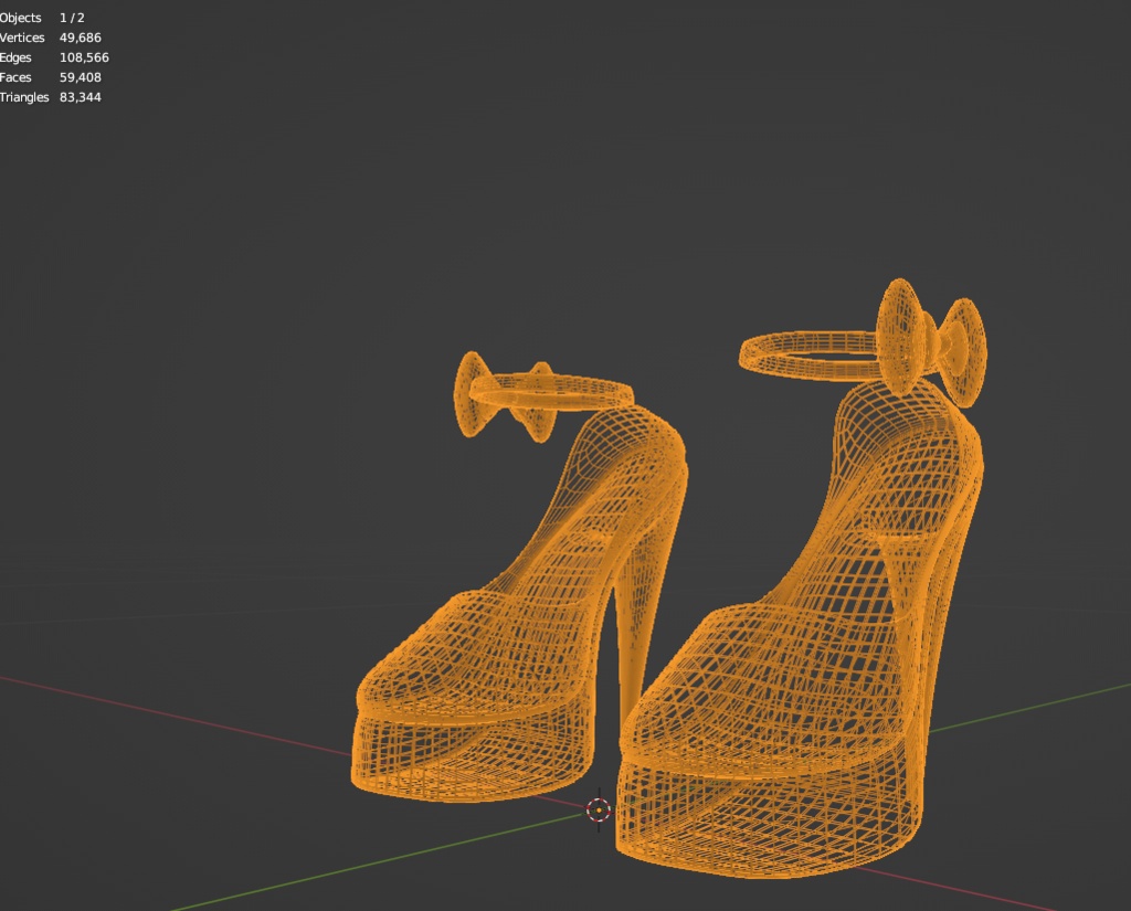 Sweetheart Heels {VRCHAT}{LOWPOLY UPDATE}