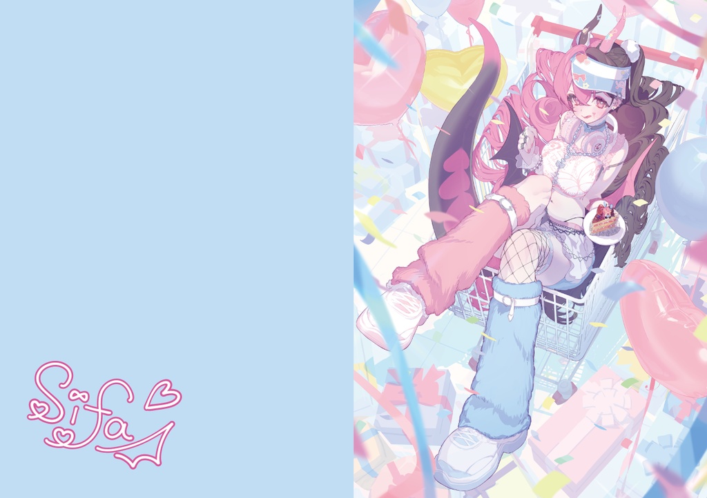 龍姫シファ♡2026Birthday A4サイズクリアファイル