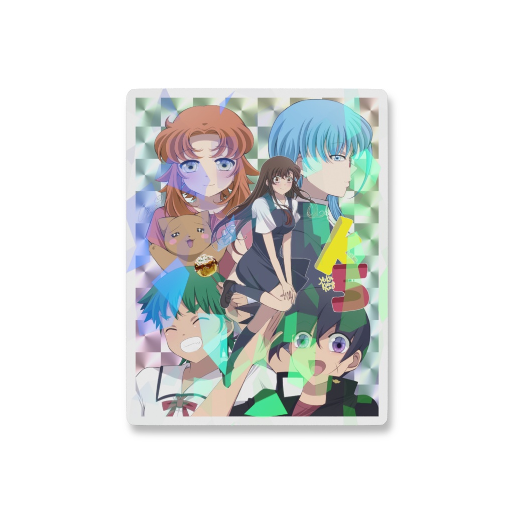 K5ホログラムステッカー