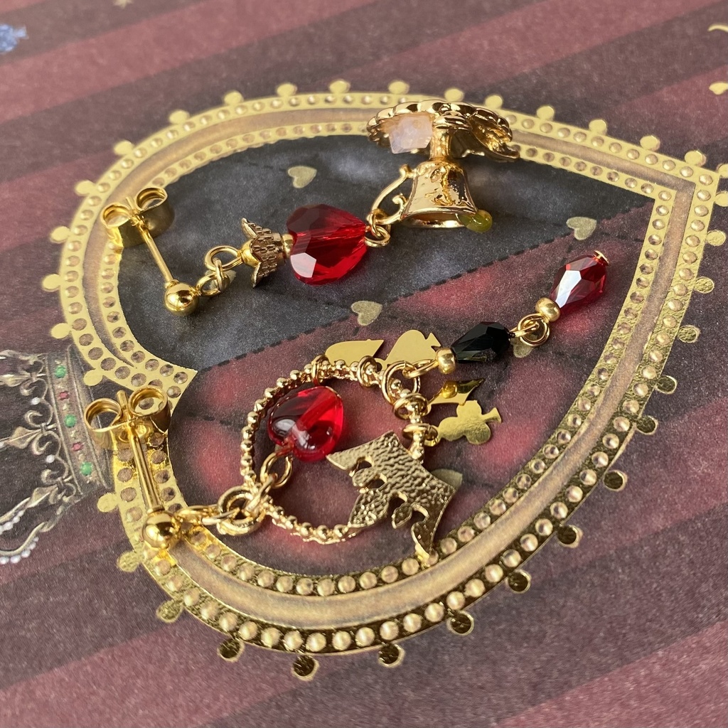 ハーツラビュル寮イメージピアス