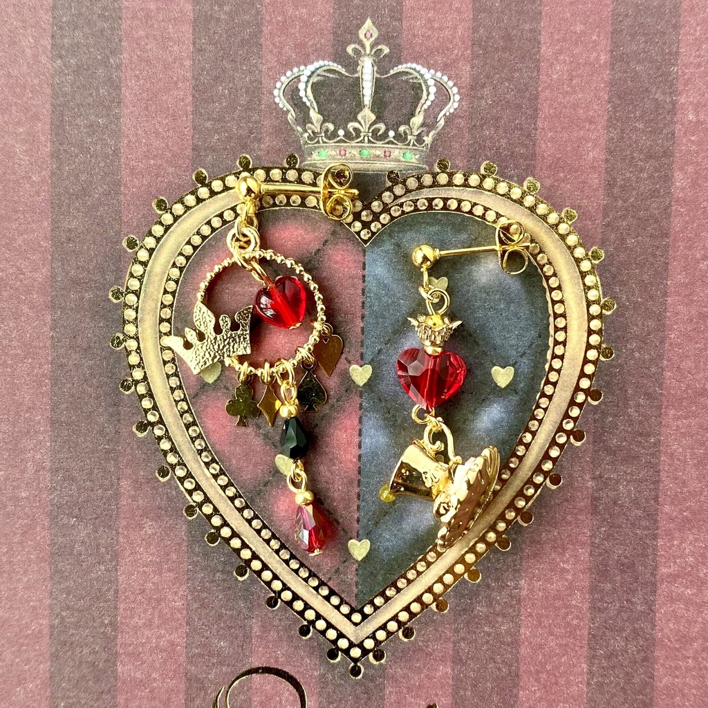 ハーツラビュル寮イメージピアス