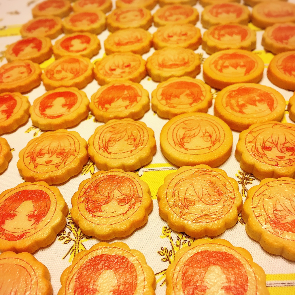 とうらぶ プリントクッキーストラップ