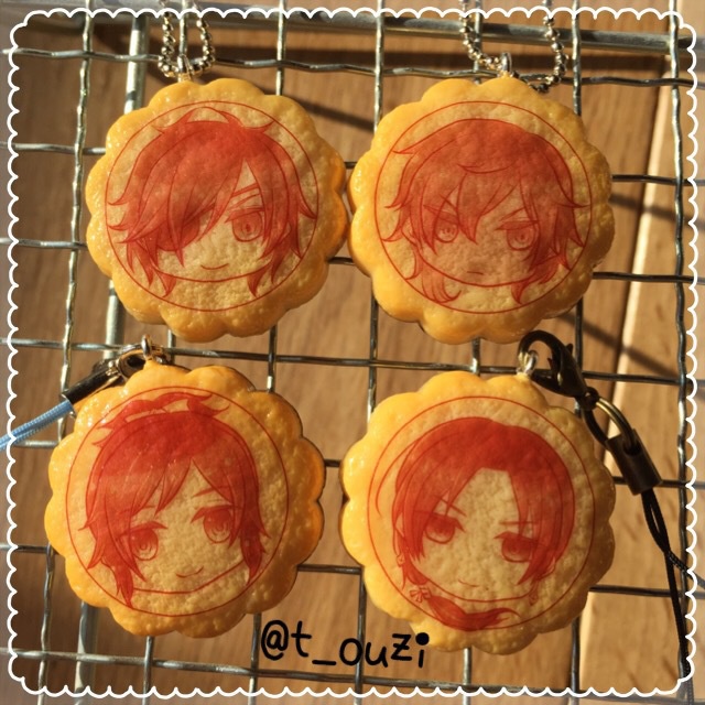 とうらぶ プリントクッキーストラップ