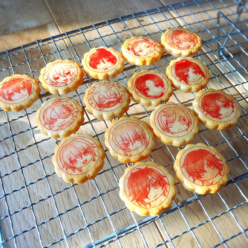 とうらぶ プリントクッキーストラップ