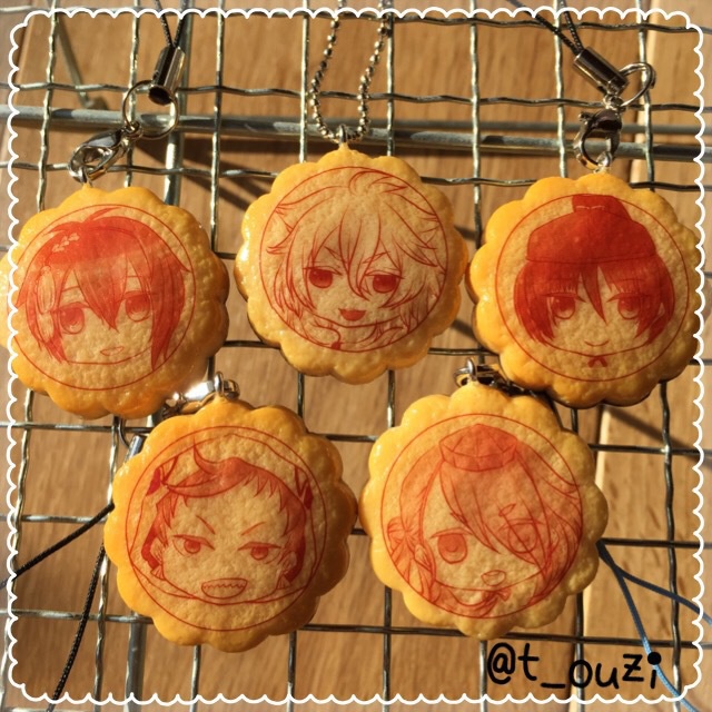 とうらぶ プリントクッキーストラップ