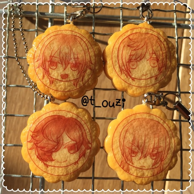 とうらぶ プリントクッキーストラップ