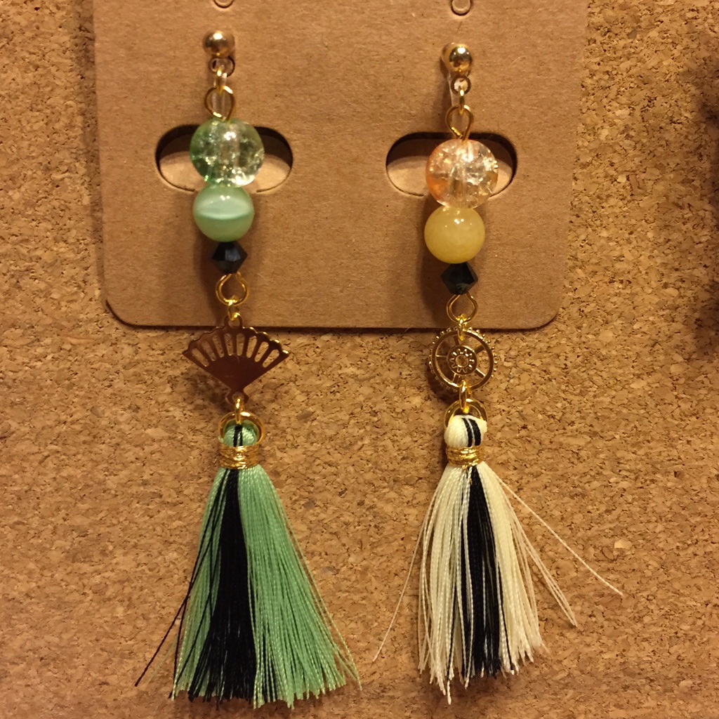 刀剣男子イメージ片耳用ノンホールピアス