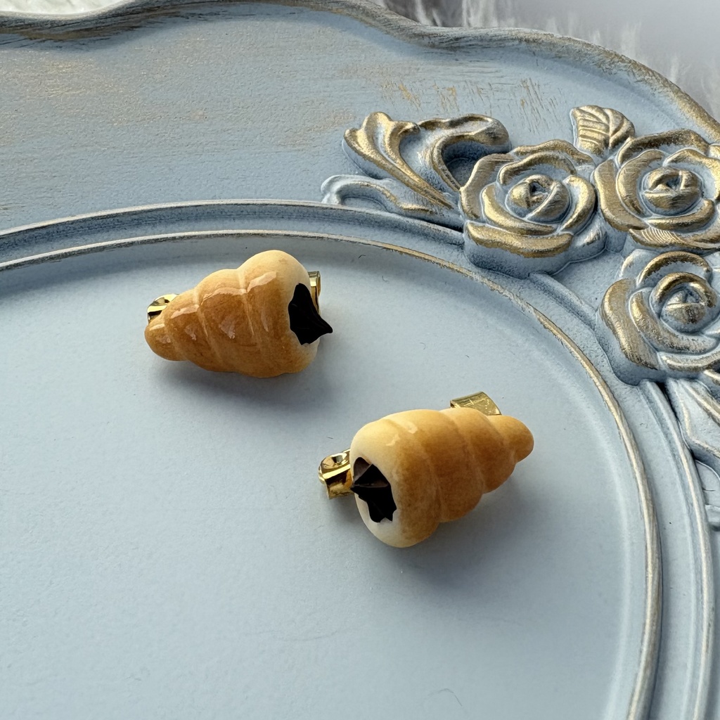 ぬいちゃんのおやつクリップ チョココロネ