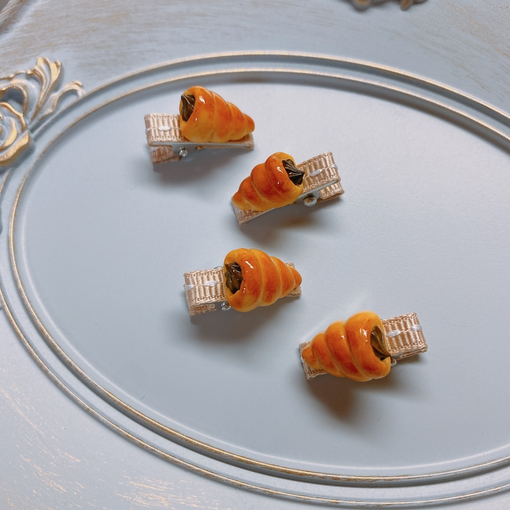 ぬいちゃんのおやつクリップ チョココロネ