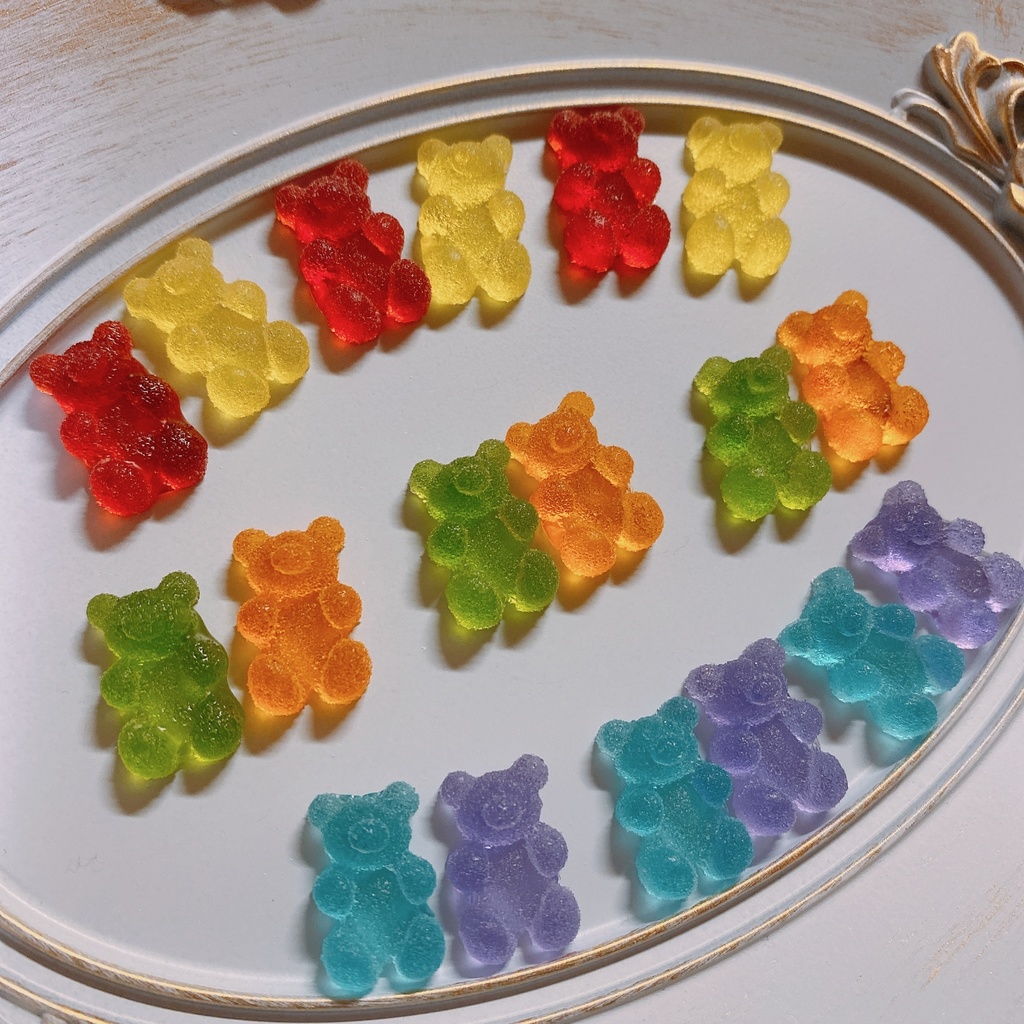 ぬいちゃんのおやつ くまちゃんグミクリップ🧸