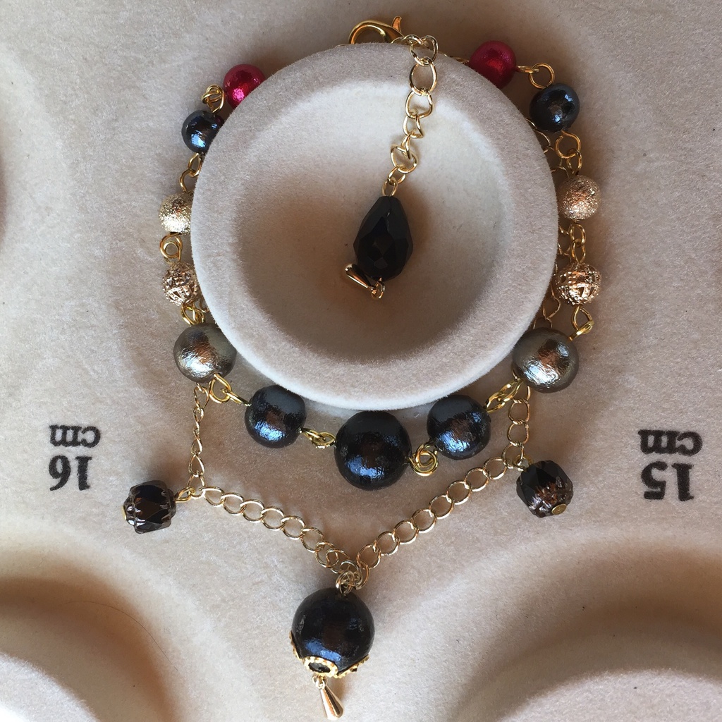 刀剣乱舞イメージ コットンパールブレスレット