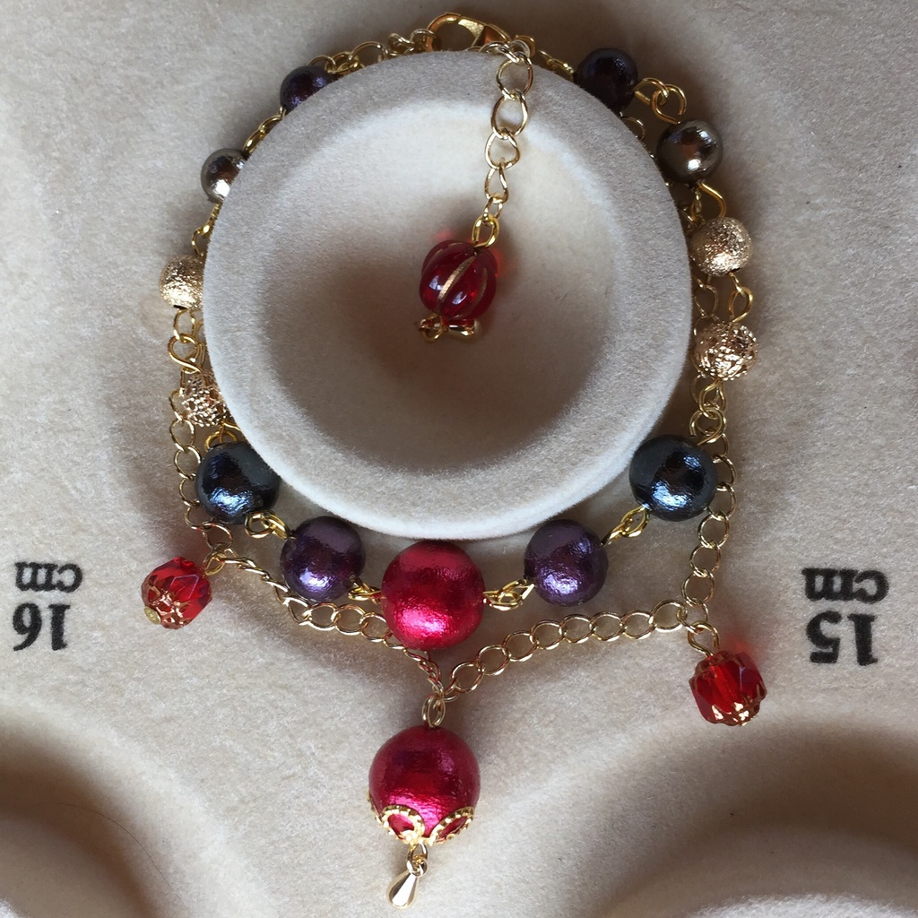 刀剣乱舞イメージ コットンパールブレスレット