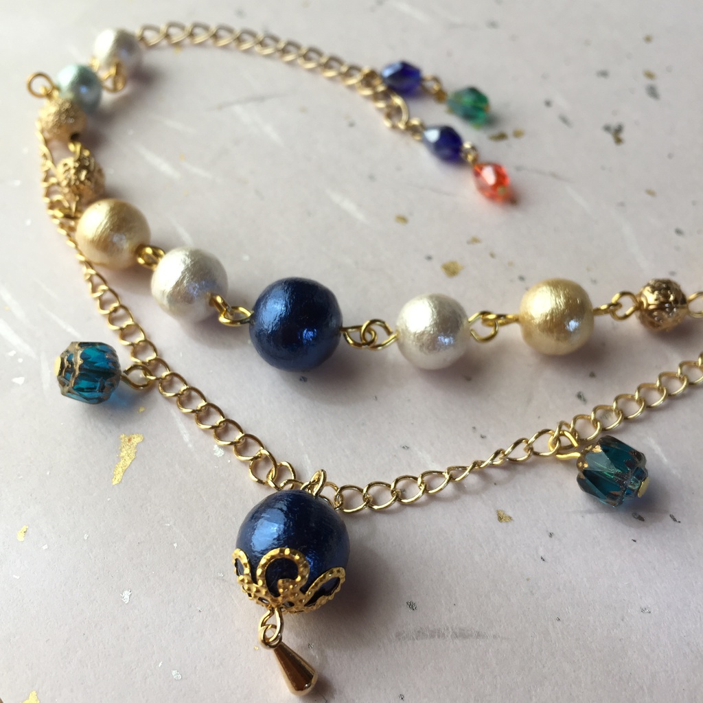 刀剣乱舞イメージ コットンパールブレスレット