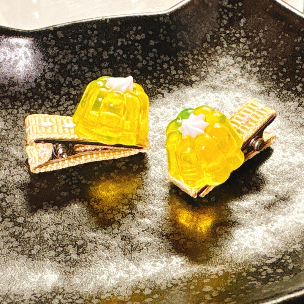 ぬいちゃんのおやつクリップ レトロゼリー