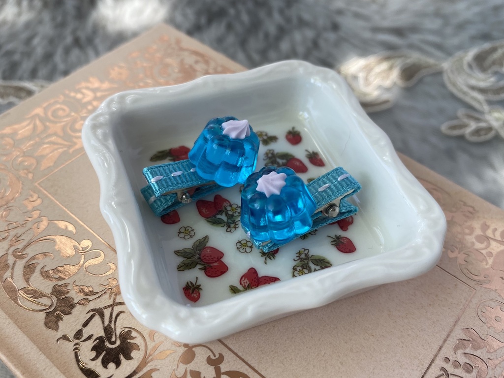 ぬいちゃんのおやつクリップ レトロゼリー