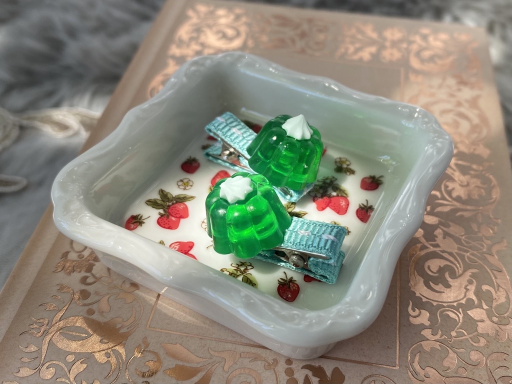 ぬいちゃんのおやつクリップ レトロゼリー