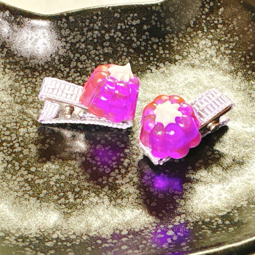 ぬいちゃんのおやつクリップ レトロゼリー