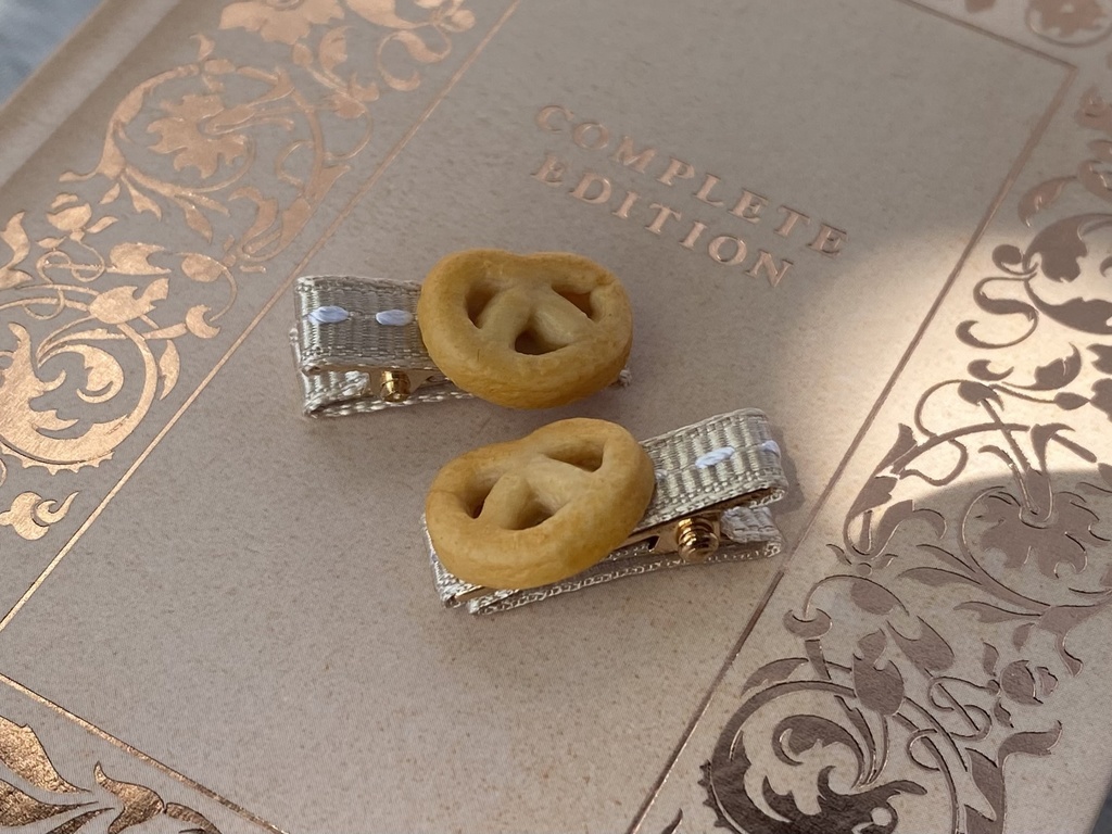 ぬいちゃんのおやつクリップ レトロクッキー