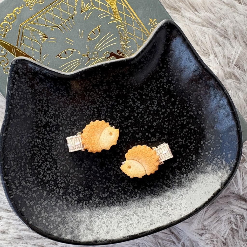 ぬいちゃんのおやつクリップ 森のクッキー