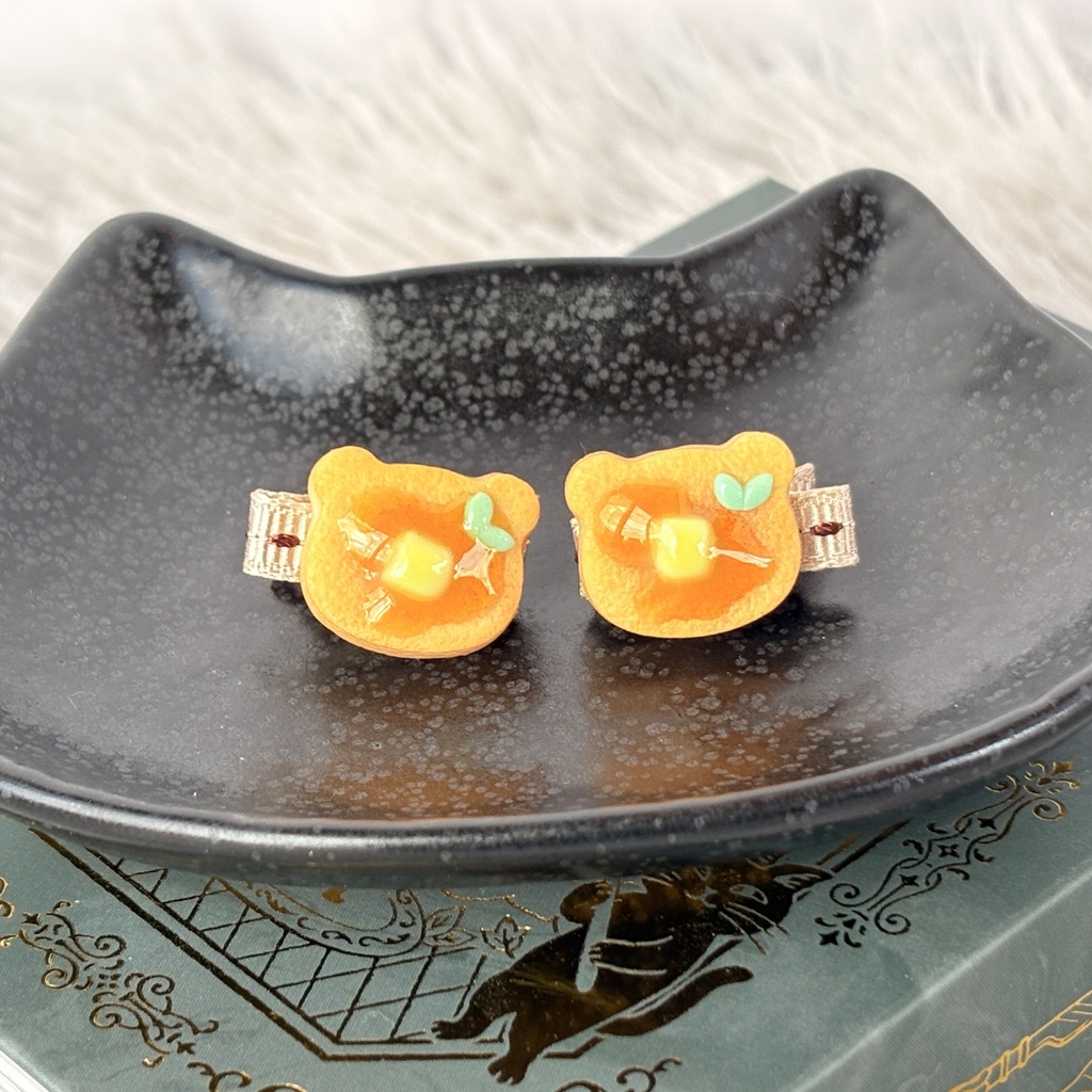 ぬいちゃんのおやつクリップ どうぶつパンケーキ🥞