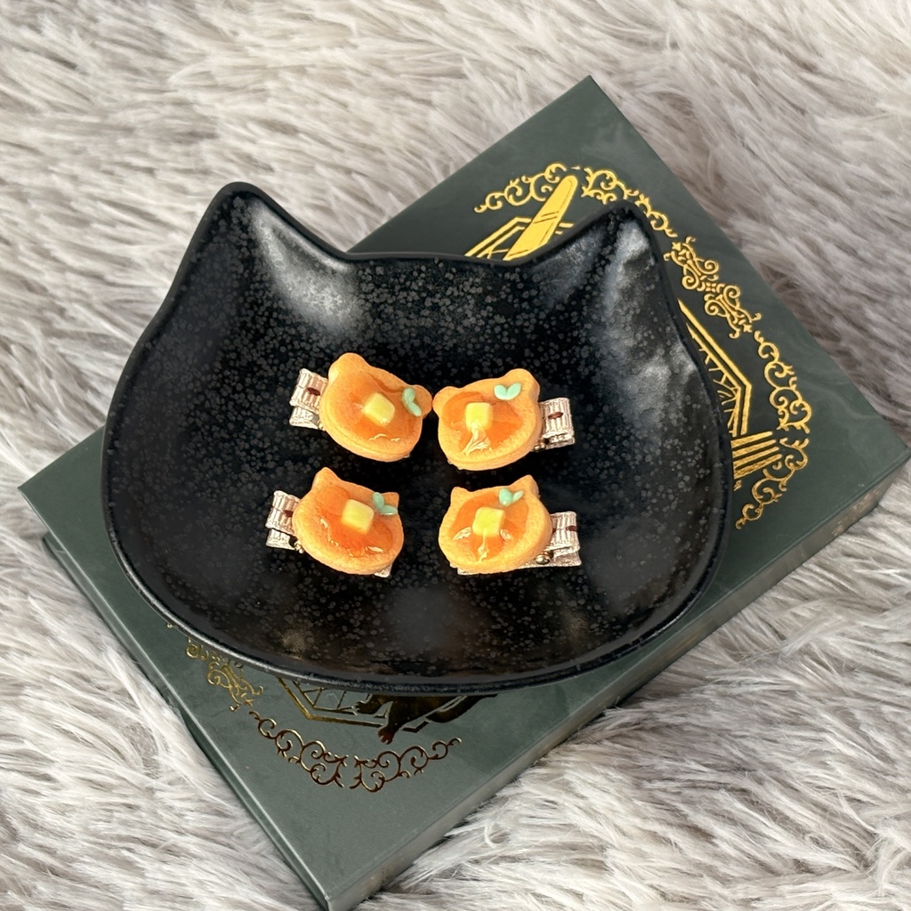 ぬいちゃんのおやつクリップ どうぶつパンケーキ🥞