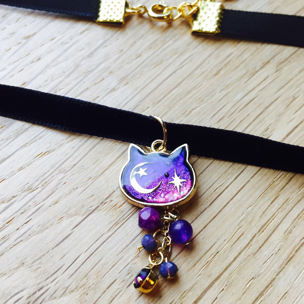 宇宙猫(ソラネコ)チョーカー