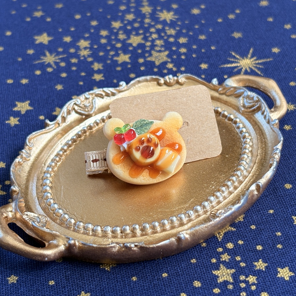 ちょっと大きめぬいちゃんのおやつ プリンのせどうぶつパンケーキ