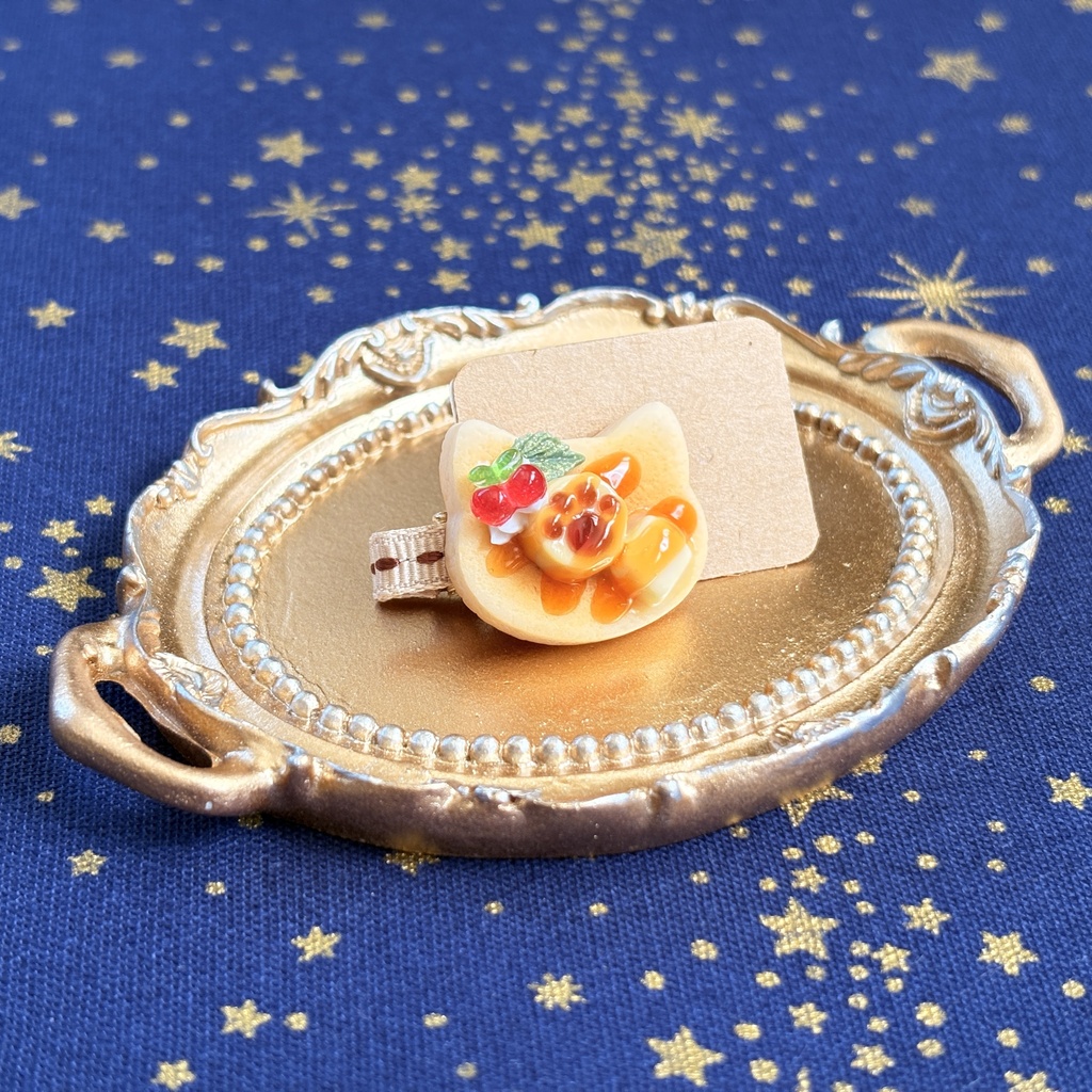 ちょっと大きめぬいちゃんのおやつ プリンのせどうぶつパンケーキ