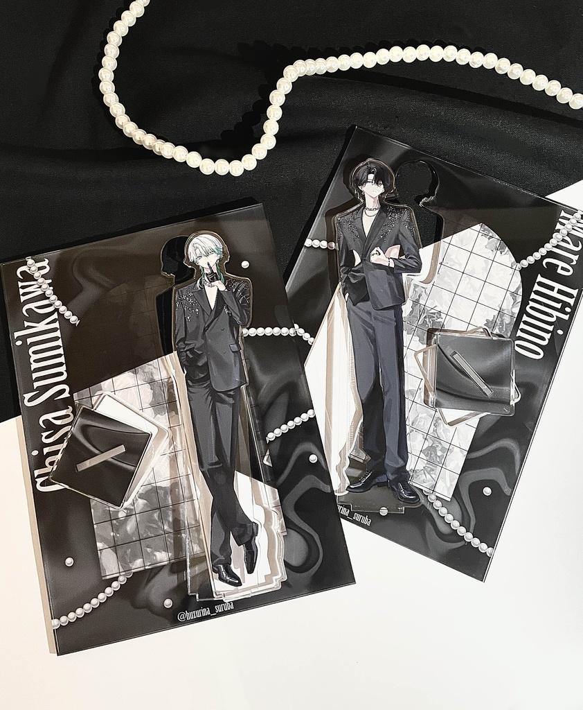 ※終了【受注生産1月12日以降発送】プレート付きBIGアクリルスタンド