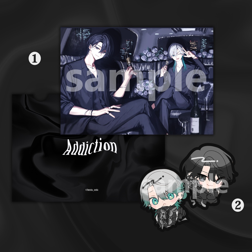 A5クリアファイル＆ステッカーセット