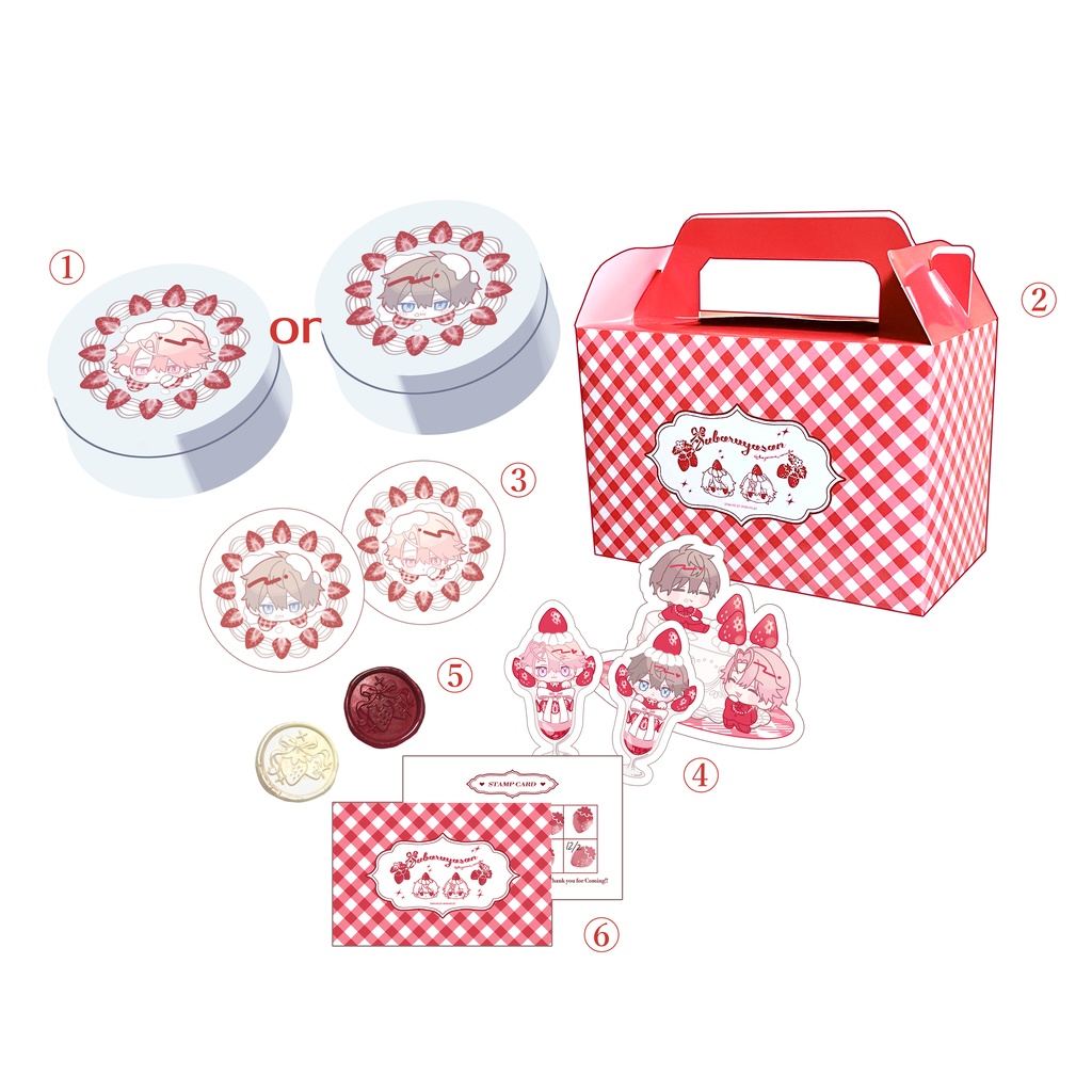 ケーキ風グッズセット