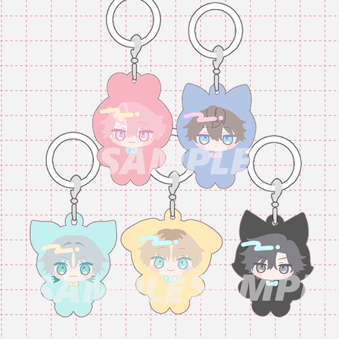 ゆらゆらアクリルチャーム